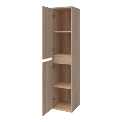 BRAUER Natural Wood Nexxt Armoire colonne 40x160cm Smoked Oak brossé