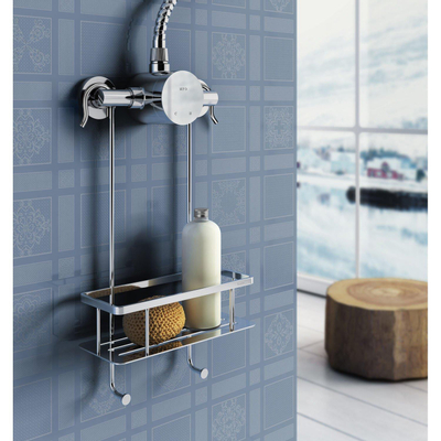 Smedbo Sideline douchemand - 10x36cm - Massief messing Chroom SHOWROOMMODEL