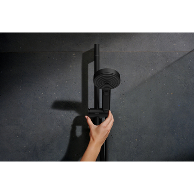 Hansgrohe Pulsify select s - thermostat - ensemble barre de glissement 65cm - 105 3jets - noir mat
