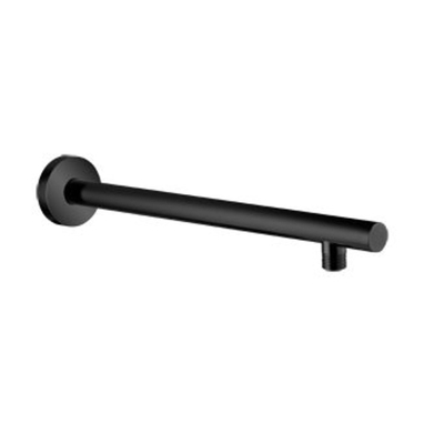 Plieger Napoli bras de douche mural pour douche de tête rond 35cm noir mat
