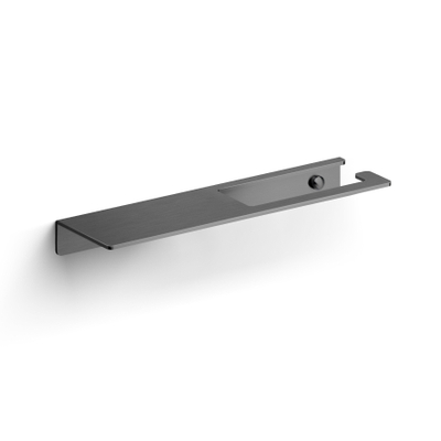 Clou Fold toiletrolhouder zonder klep gunmetal geb. PVD