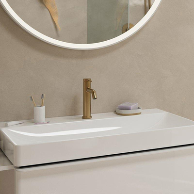 Hansgrohe Tecturis s Wastafelmengkraan - zonder waste - coolstart - 11.6cm uitloop - geborsteld brons