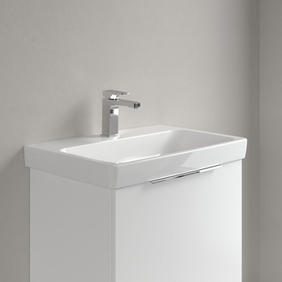 Villeroy & boch Architectura Lavabo - 44.5x65cm - avec trou de robinetterie - dessous rectifié - blanc alpin