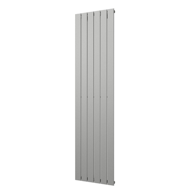 Plieger Cavallino Retto radiateur design vertical simple raccordement central 1800x450mm 910W gris perle (pearl grey)
