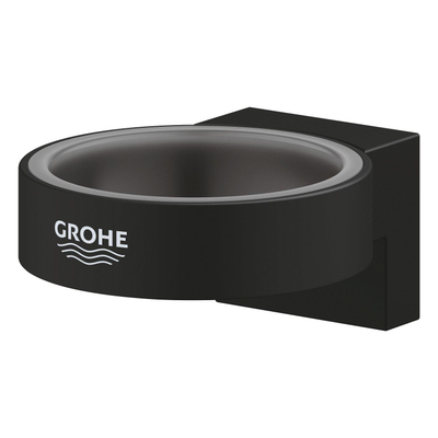 Grohe Selection Wandhouder - voor zeepdispenser/zeepchaal/glas - phantom black (zwart)