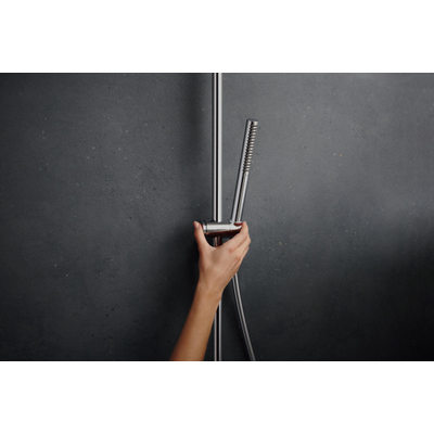 Hansgrohe Pulsify S Puro Thermostatische Regendoucheset - 26cm - ronde hoofddouche - staafhanddouche - chroom