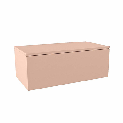 Mondiaz ALAN MODULE Wastafelonderkast - 80x41x30cm - 1 lade - push to open - Rosee