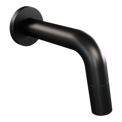 BRAUER Stripe Robinet de lavabo encastré - raccourcissable - noir mat