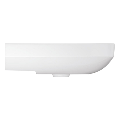 Grohe Euro Ceramic Wastafel - 55x 44cm - zonder kraangat - zonder overloop - alpine wit