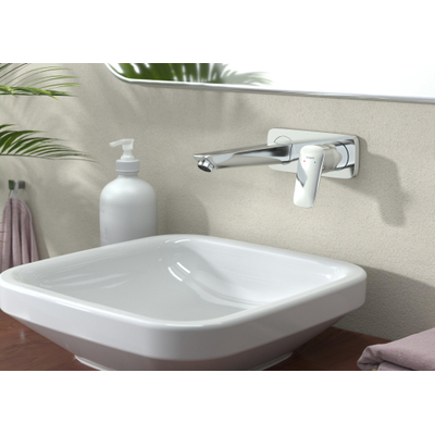 Hansgrohe Logis Afbouwdeel - voor inbouw wastafelkraan - 195 - hoogglans chroom