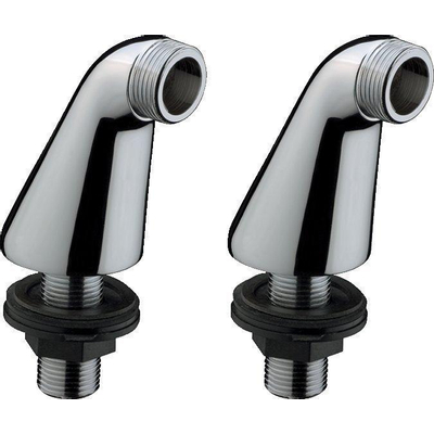 Hansgrohe Montageset pour robinet de baignoire de montage mural à montage sur pied chrome