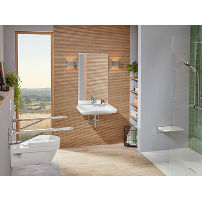 Villeroy & Boch Vicare Omnia Architectura Vita wastafel - 65x54.5cm - met kraangat - zonder overloop - White Alpine (glans wit)