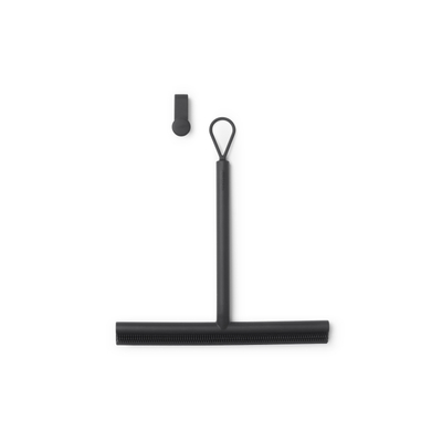Brabantia ReNew Raclette de douche - crochet de porte - gris foncé