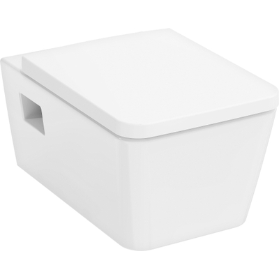 HansgroheEluPura Original Qtoiletzitting en dekselm.SoftClose en QuickReleaseWit