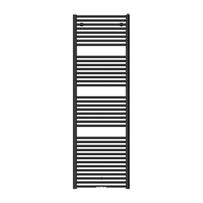 Nemo Spring Toronto handdoekradiator - 185x60cm - staal - 1051 watt - mat zwart