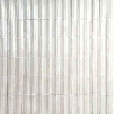 Ceralto Drapé Mural Decor-strip - 7.5x20cm - 12.5mm - Natural