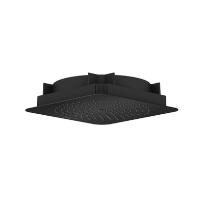AXOR Citterio C douche de tête - 27x27cm - encastré au plafond - noir mat