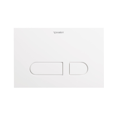Duravit Durasystem Bedieningsplaat A1 - voor wandcloset - kunststof - mat wit