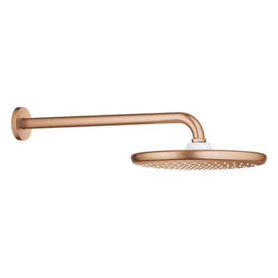 GROHE Tempesta 250 regendoucheset - 25cm - 38cm - rond - geborsteld warm sunset (koper)