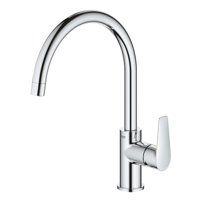 Grohe Bauedge robinet de cuisine bec haut chrome