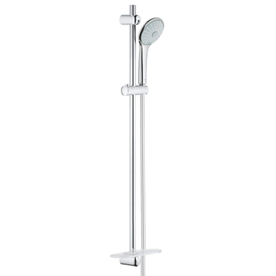 GROHE Euphoria 110 Massage Glijstangset - 90cm - ronde handdouche - 3 straalsoorten - gladde doucheslang - met zeepschaal - chroom TWEEDEKANS