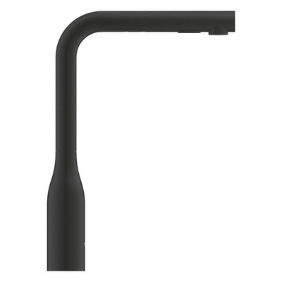 Grohe Essence New Keukenmengkraan - L-uitloop - phantom black (zwart)