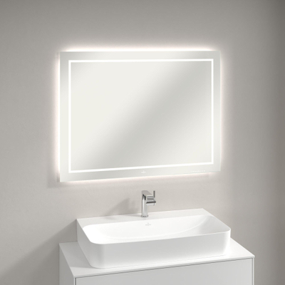 Villeroy & Boch Finion Miroir avec 2 éclairages LED 100x75cm