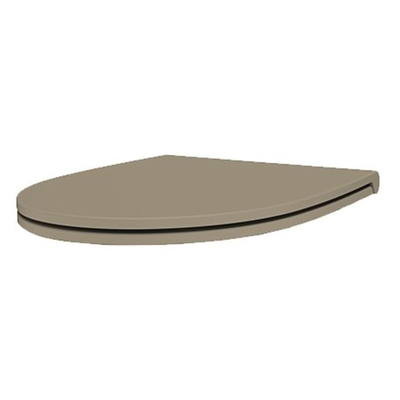 QeramiQ Élan Toiletzitting - softclose - quickrelease - slim - mat sabia (taupe)