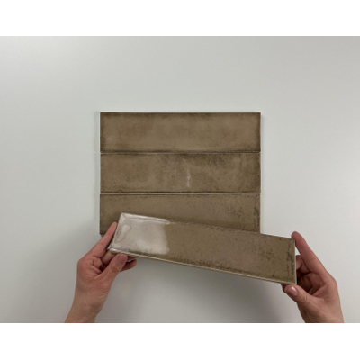 ÉCHANTILLON Cifre Cerámica Carreau mural Alchimia Vision Vintage Brillant Marron