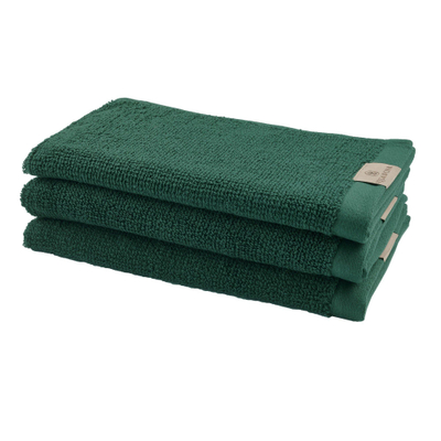 Aquanova Oslo Serviette d'invité GOTS Coton 30x50 cm Pine