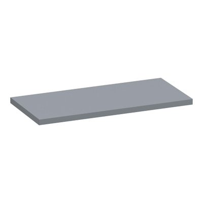 BRAUER Ocean Medium topblad - 100x46x4cm - mat grijs