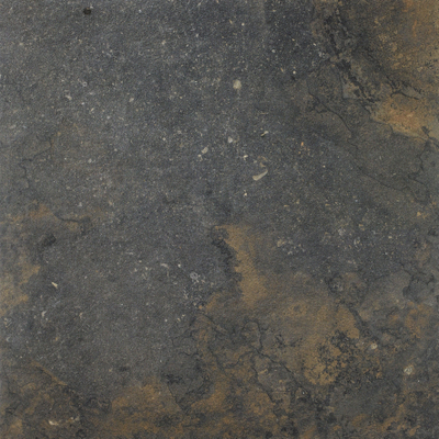 ÉCHANTILLON Terravito Hozino carreau mural et de sol - 59,5x59,5cm - 9,5mm - rectifié - effet pierre naturelle - Noir