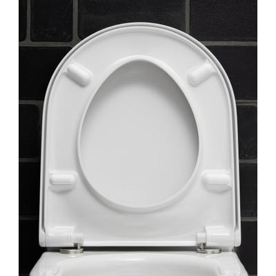 Duravit Starck 3 WC-zitting - 43x45x5cm - Kunststof wit Glanzend