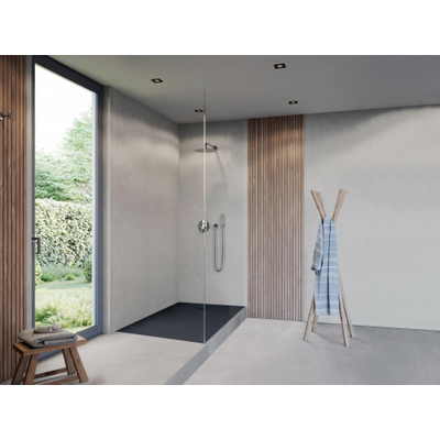 Duravit Sustano Douchebak - 150x80x3cm - Rechthoek - DuraSolid Antraciet mat