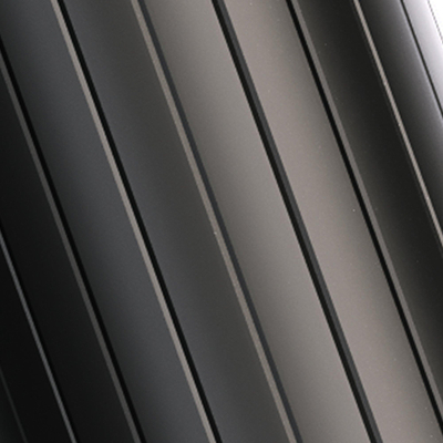 BRAUER Stripe Fonteinkraan - opbouw - gebogen uitloop - mat zwart