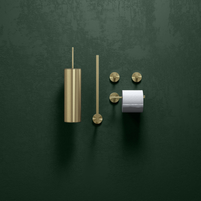 Clou Flat set à 2 kledinghaken goud geborsteld PVD