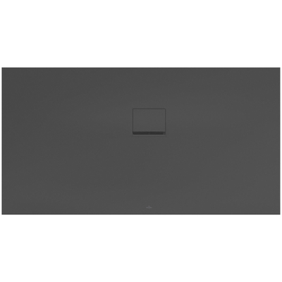Villeroy & Boch Squaro infinity douchevloer - 170x90cm - Anthracite (grijs)