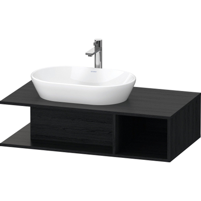 Duravit D-neo Meuble sous vasque 100x55x26cm sans tiroir Chêne (noir) mat