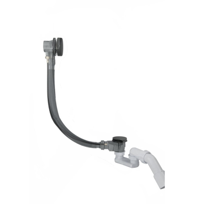 FugaFlow Efficiente Sobrado Combinaison vidage baignorie avec bonde tirette noir mat