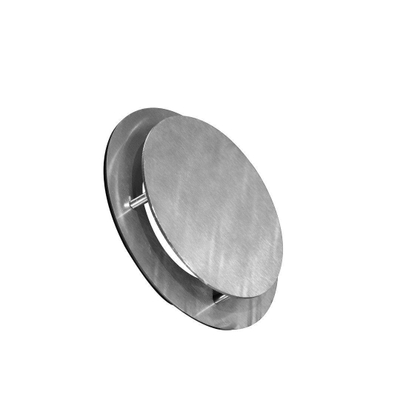 Looox ontluchtingsrooster 15cm rond met klem rvs