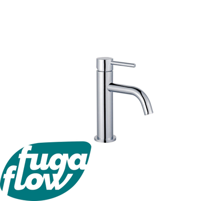 FugaFlow Eccelente Sobrado Badkamer Slim Wastafelkraan - 17.3cm - opbouw - chroom - Black Friday -