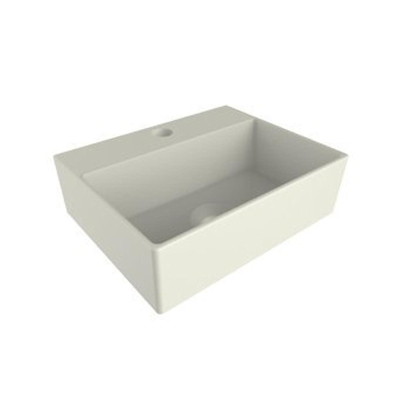 Plieger Kansas Mini fontein 1 kraangat 29x23cm mat wit OUTLETSTORE