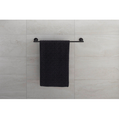 Duravit Starck T Handdoekhouder - 61cm - zwart mat