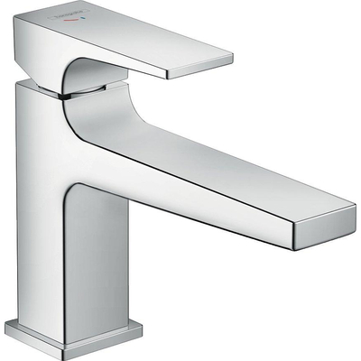 Hansgrohe Metropol Wastafelmengkraan - 100 - coolstart - met push open waste - hoogglans chroom