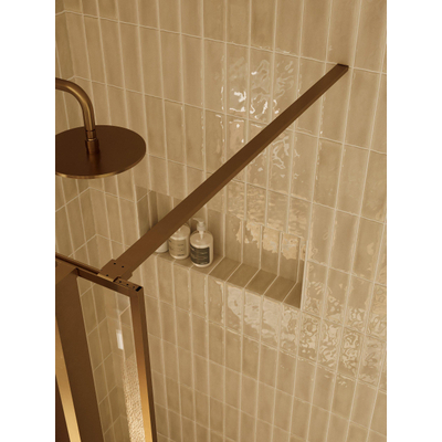 Riho Define Barre de stabilisation - 120cm - Cuivre mat