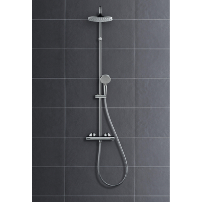 Hansgrohe Vernis Blend showerpipe avec thermostat chrome