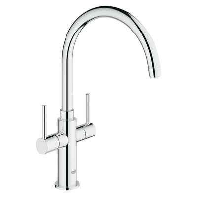 Grohe Ambi Keukenkraan - hoog - chroom