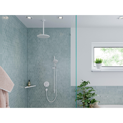 Hansgrohe Addstoris zeepkorf hoek mat wit