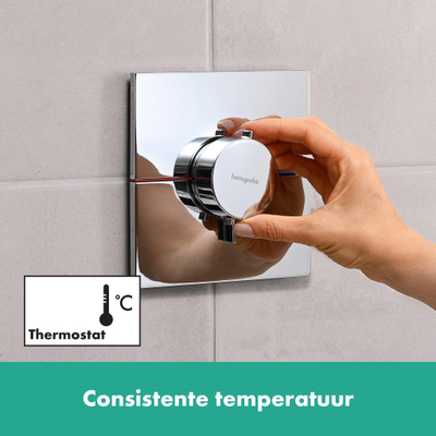Hansgrohe ShowerSelect Comfort E Thermostaat - inbouw - hoogglans chroom