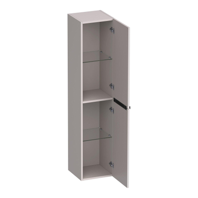BRAUER Elevate badkamerkast - 160x35x35cm - excl. opleggrepen - 2 deuren - links- of rechtsdraaiend - mat zand met grepen SHOWROOMMODEL